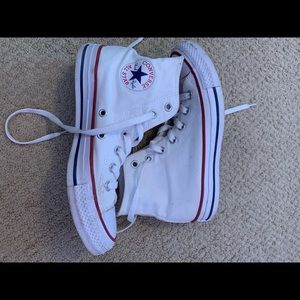 White High Top Converse